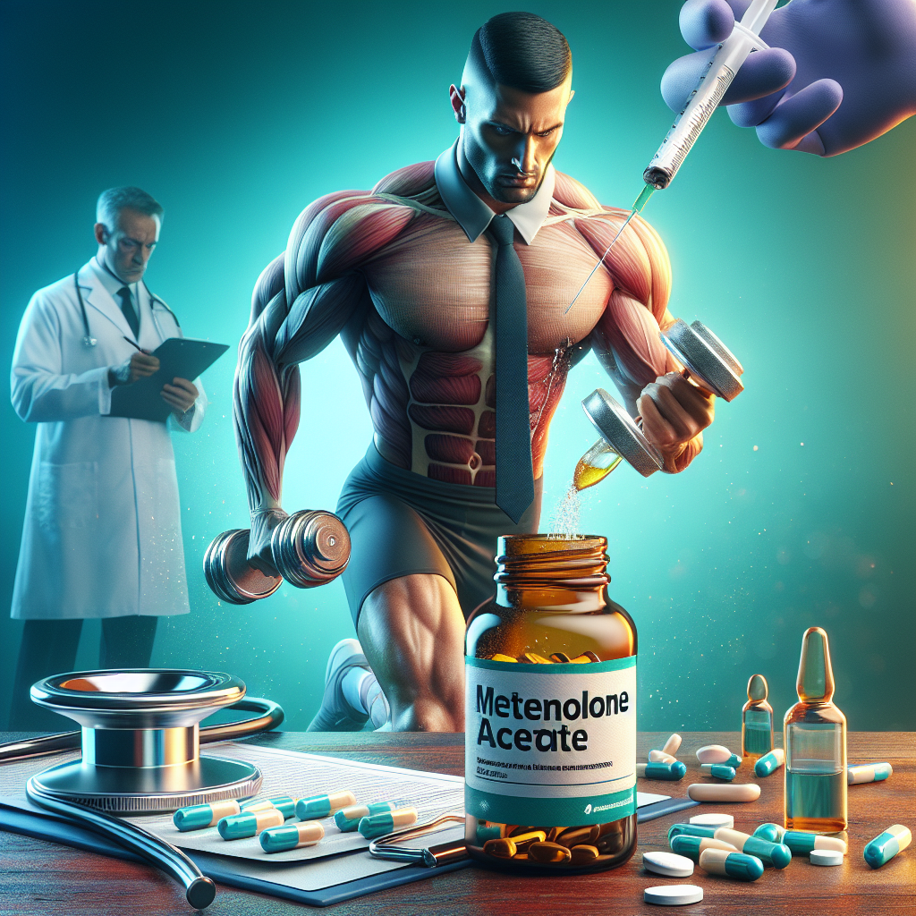 Acetato di metenolone: un anabolizzante legale per atleti professionisti