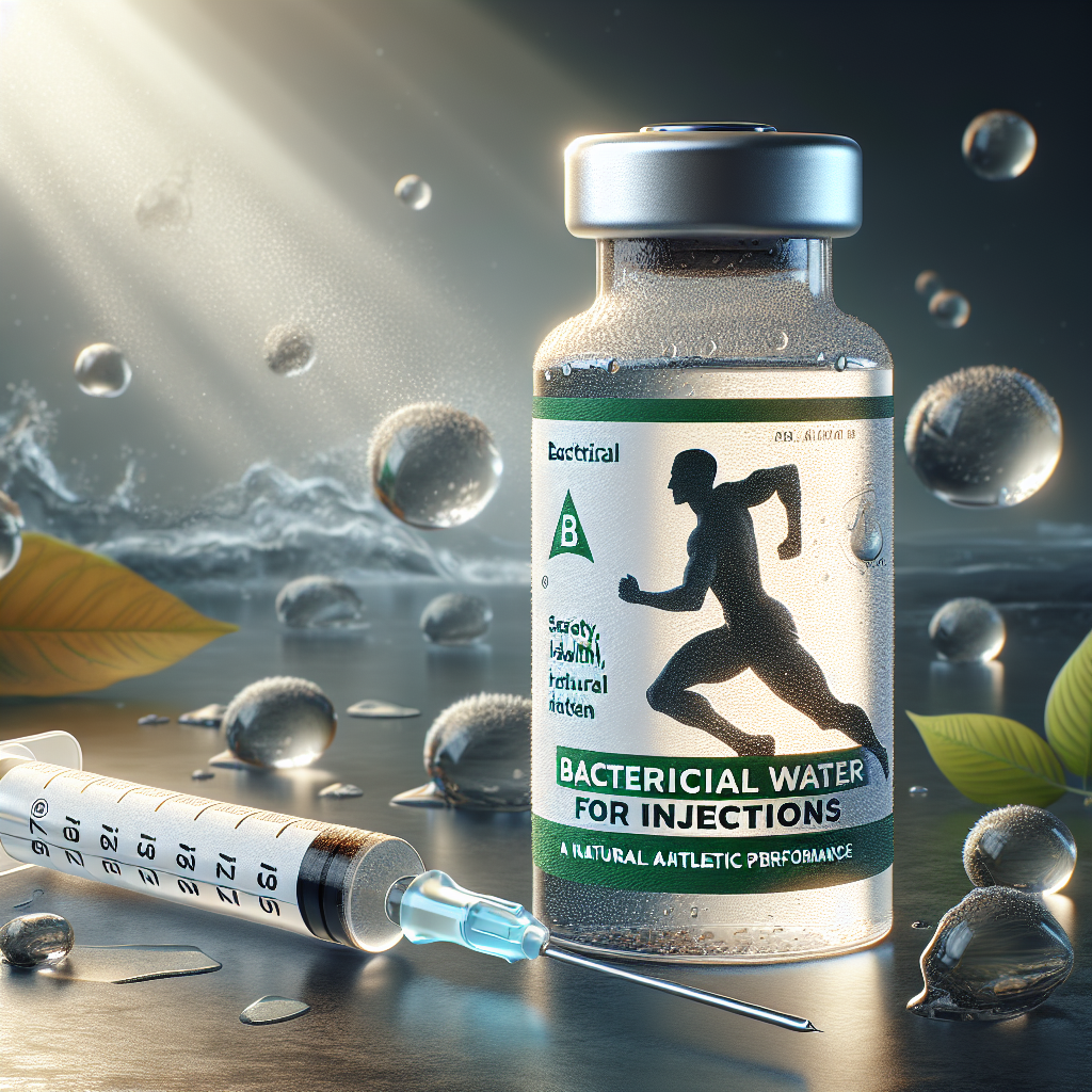 Acqua battericida per iniezioni: una soluzione naturale per migliorare le prestazioni atletiche