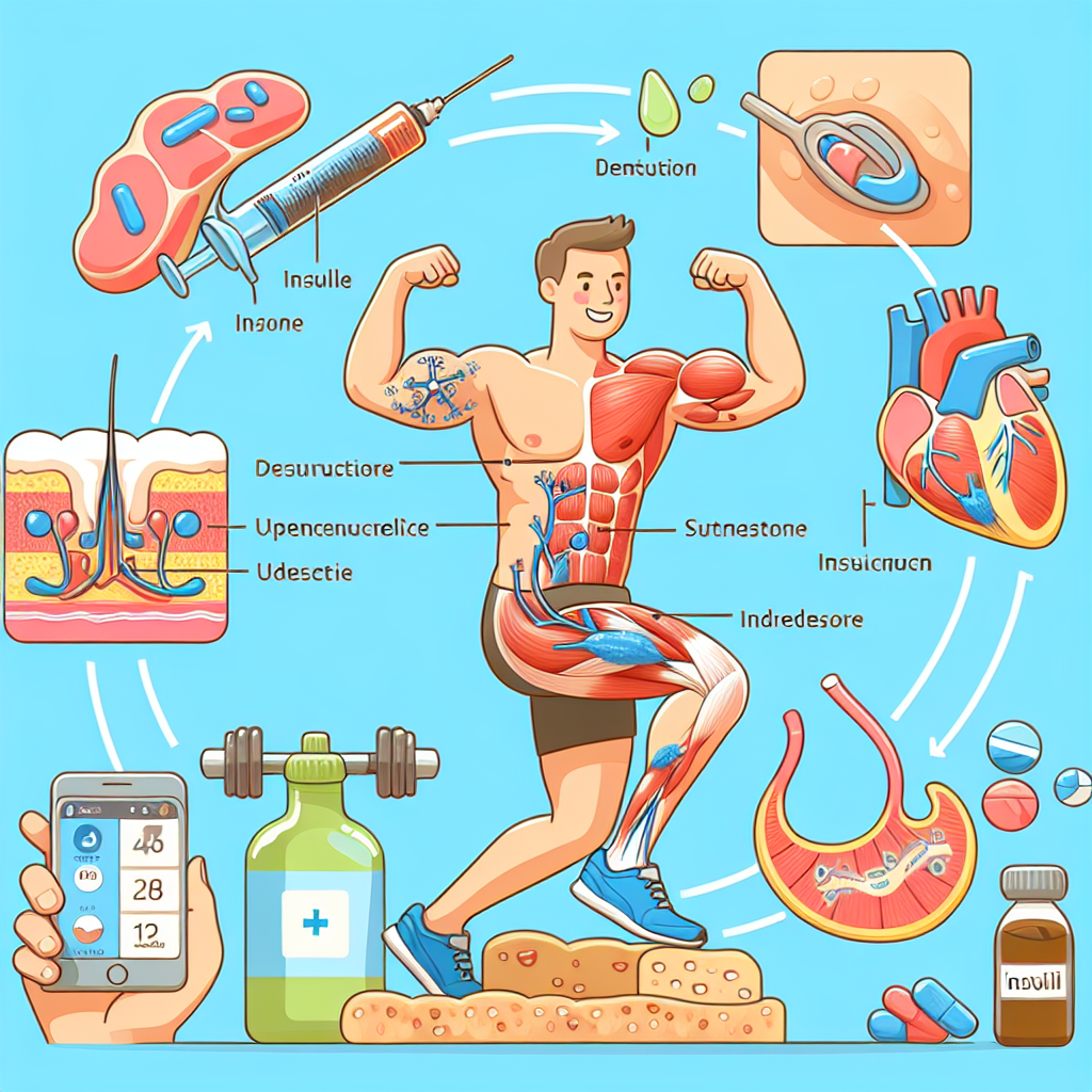 Come l'insulina influisce sulla riparazione muscolare dopo lo sforzo fisico
