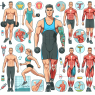 Gli effetti della gonadotropina sull'ipertrofia muscolare negli sportivi